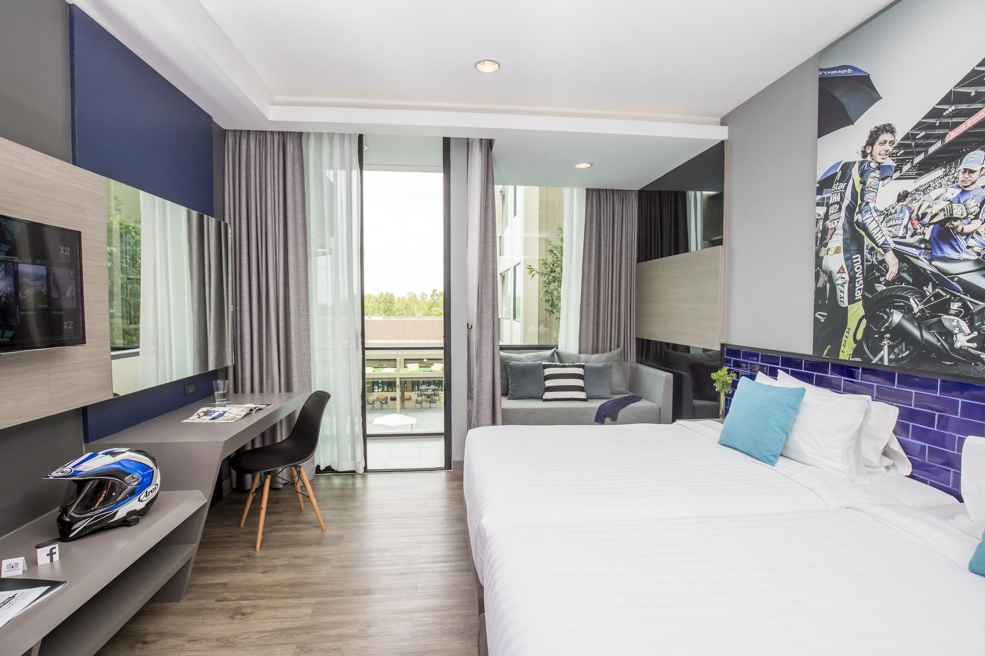 The Crystal Hotel Buriram - Formerly X2 Vibe Бурирам Экстерьер фото